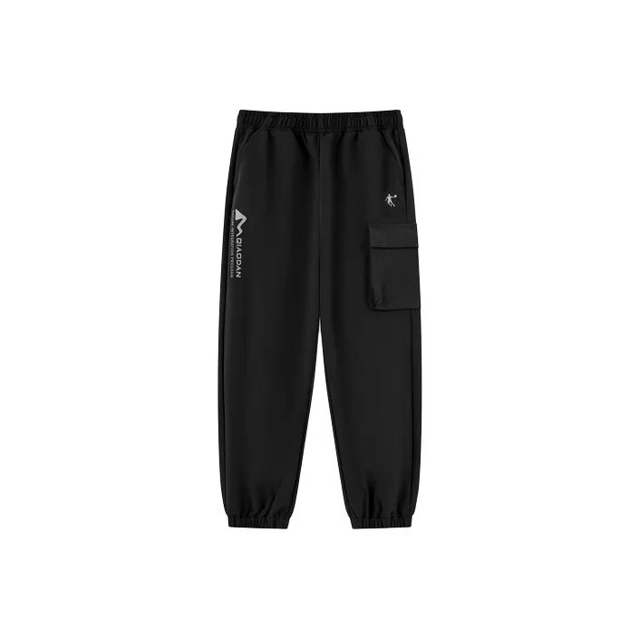 QIAODAN Черные Унисекс Брюки