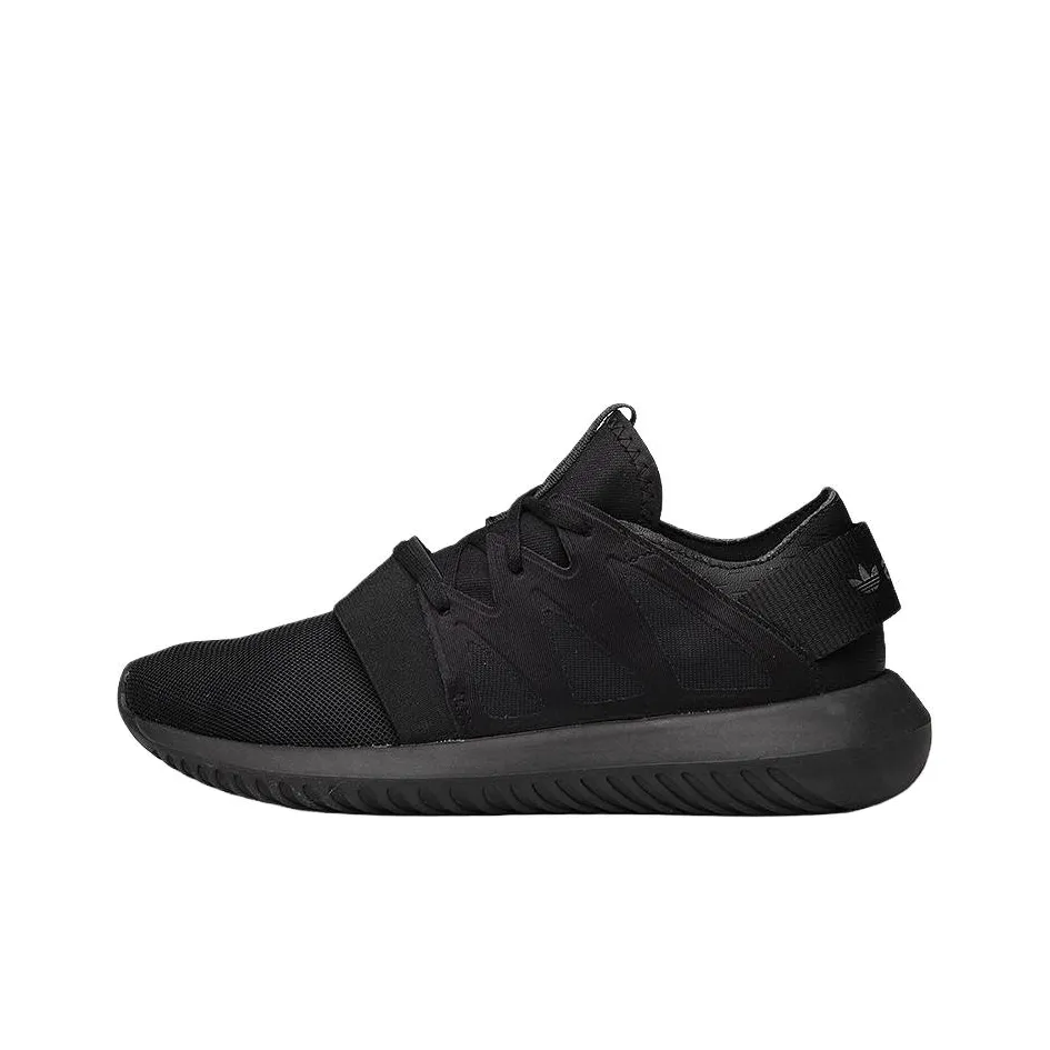 Adidas Originals Tubular Viral Slip-Resistant Abrasion-Resistant Low Top Повседневная обувь Женская Черная