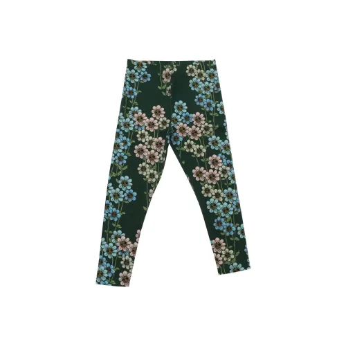 MINI RODINI Зеленые Kids Брюки