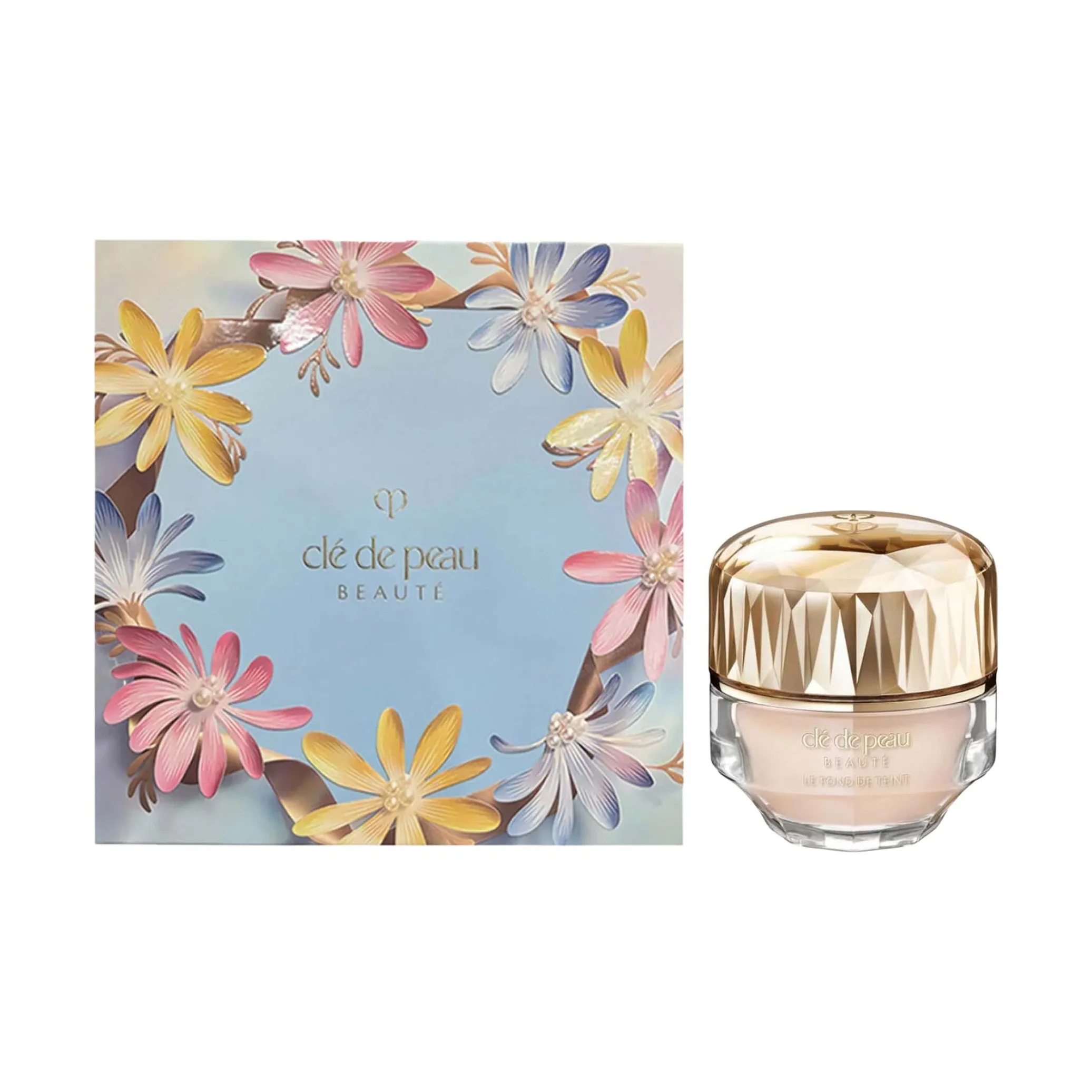 Clé De Peau Beauté Daisy Коробка Crystal Radiance Жидкость Foundation Natural 28 мл