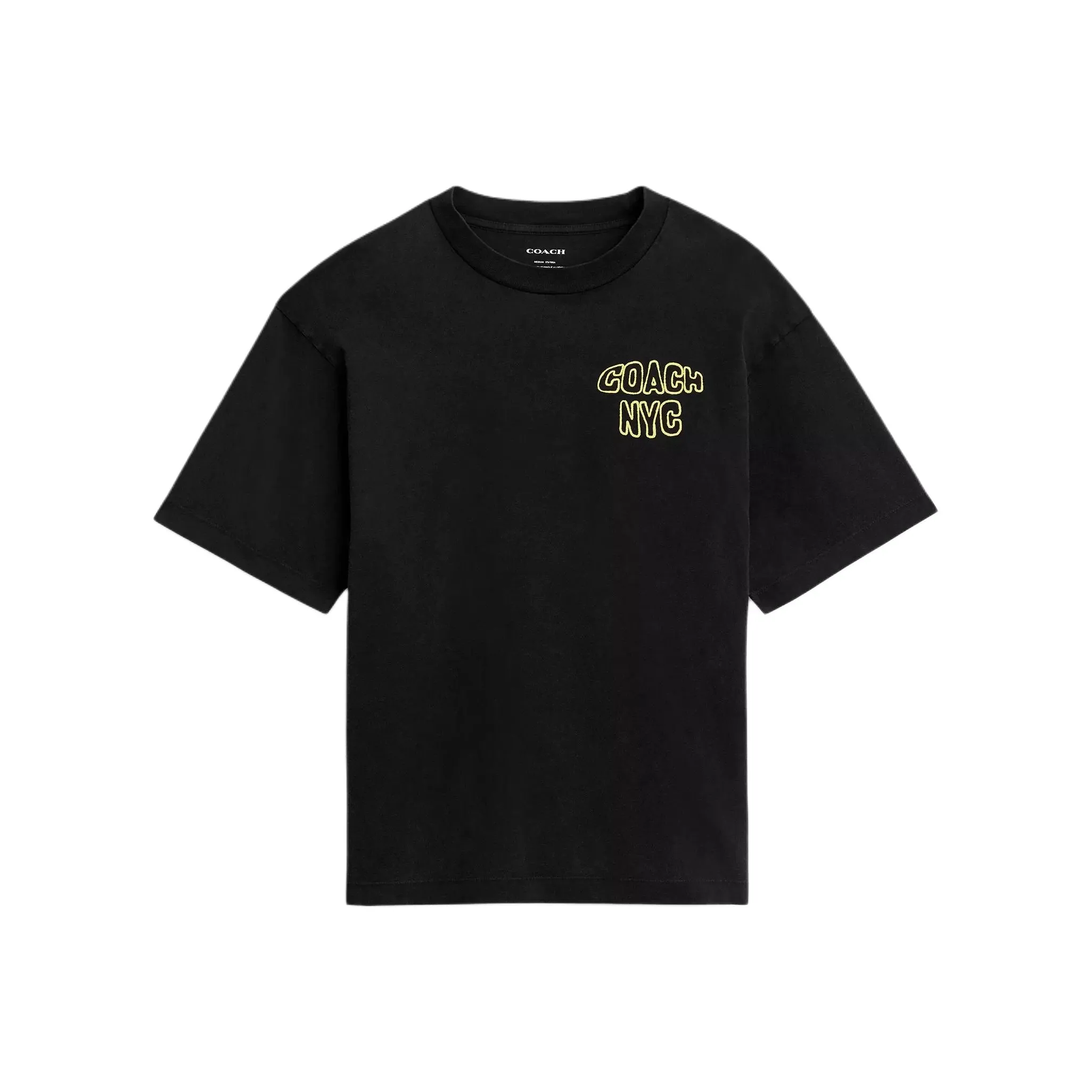 COACH Мужские черные T-рубашки