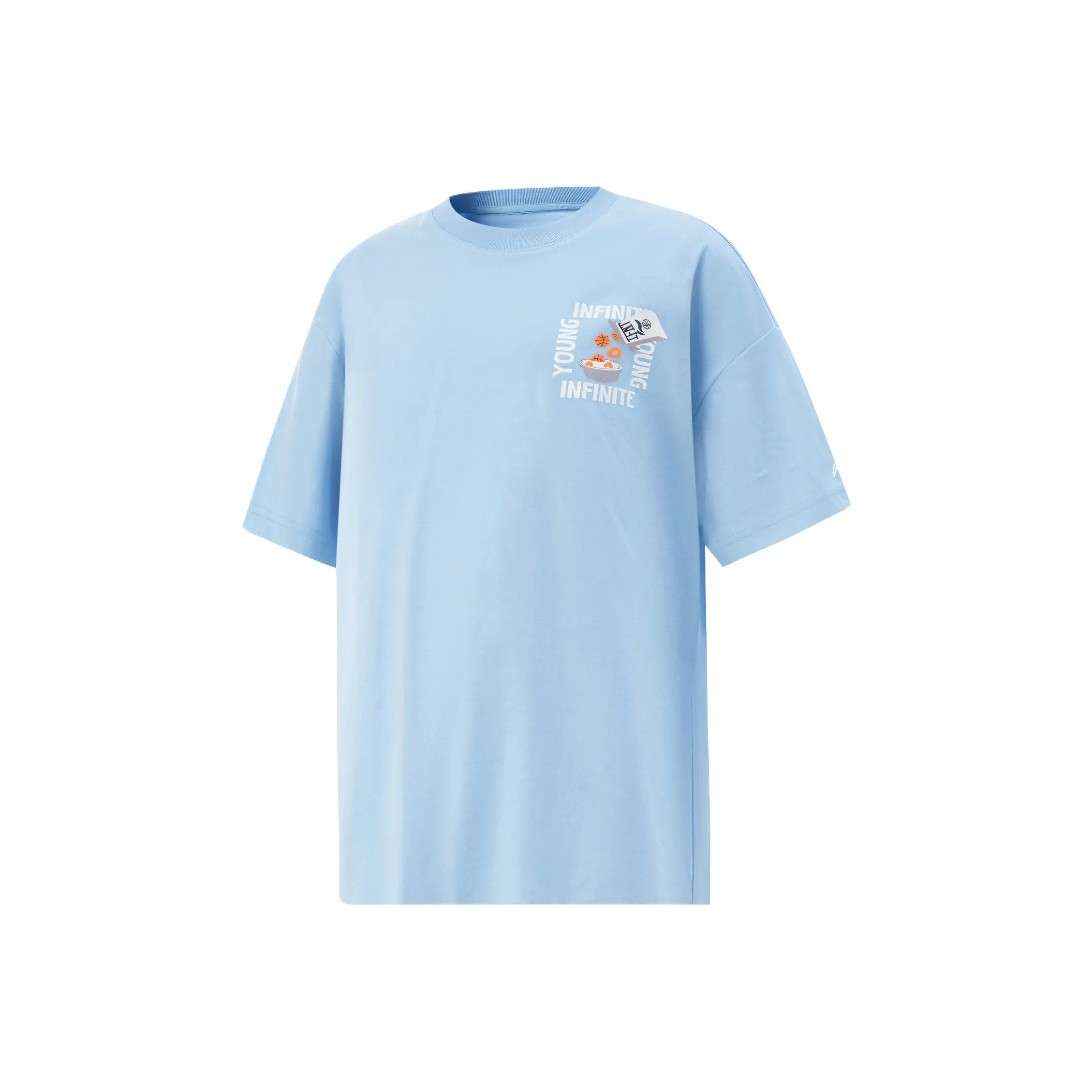 LINING YOUNG T-Рубашка Солнечный горный синий Подростки