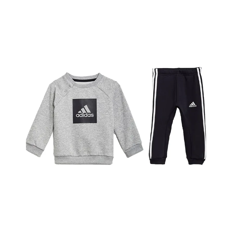 Adidas Повседневная спортивная одежда Средне-серый Черный для малышей и детей дошкольного возраста