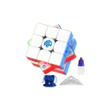 GAN356 Maglev UV Edition+보호 가방+전용 바닥층+매직 큐브 오일