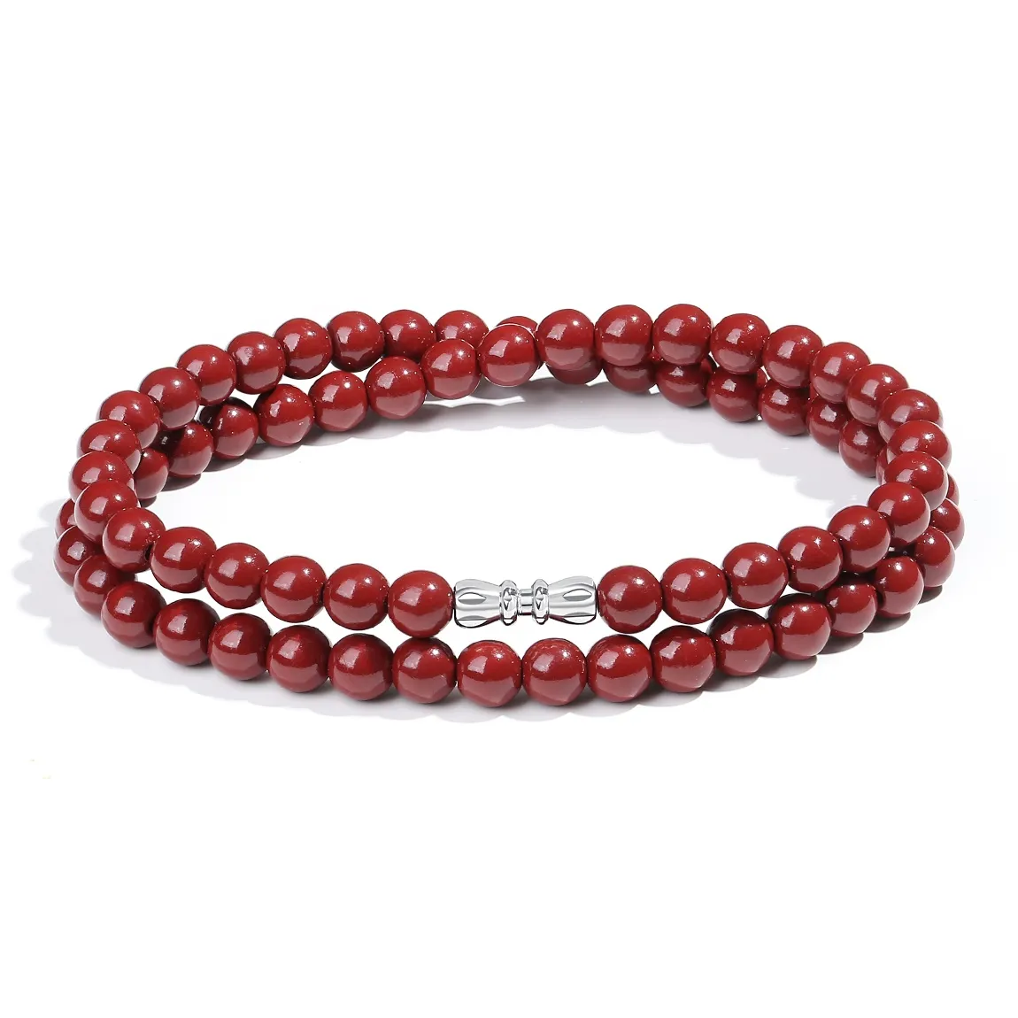 ZKY Cinnabar Beaded Bracelet Kids
