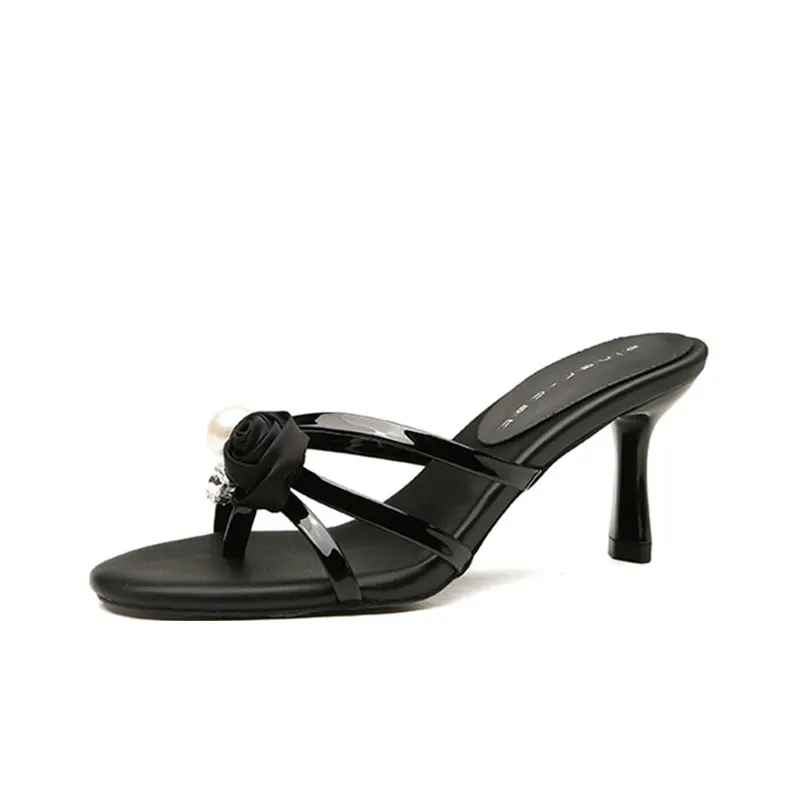 TATAYA Резина Подошва Кристалл Устойчивые к Износу Слипоны Женские