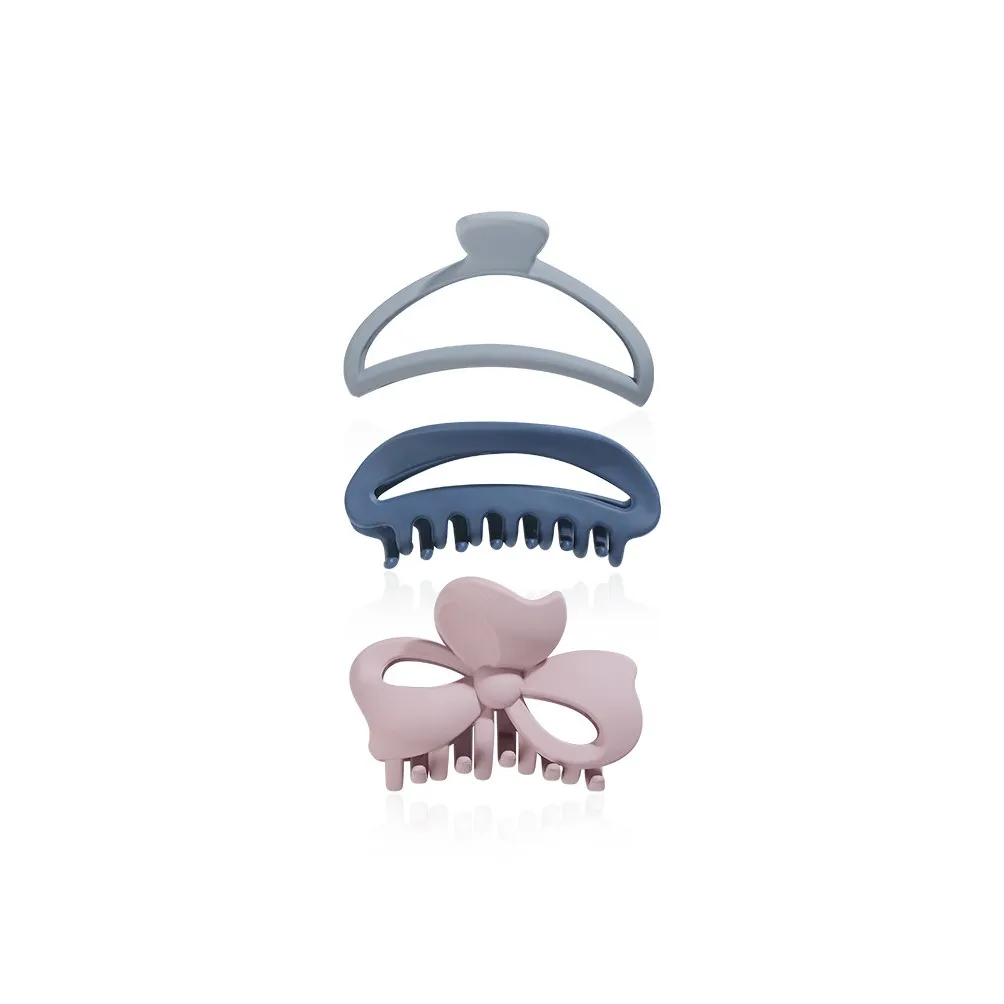 Yiru Scrub Acrylic Hair Clips Women's
