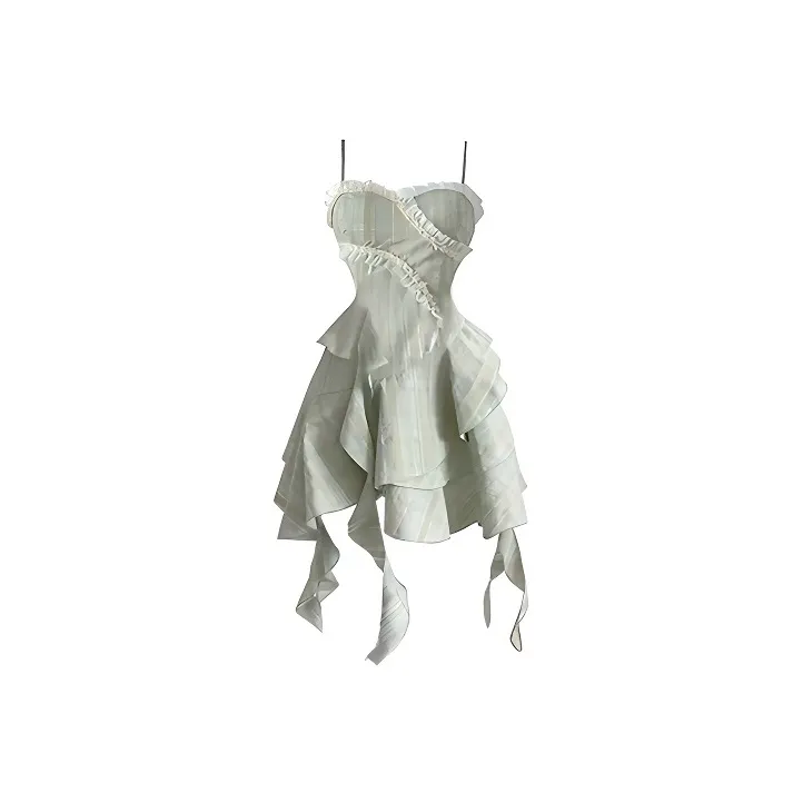 MISTVB Светло-зеленый Женские Слиплатья