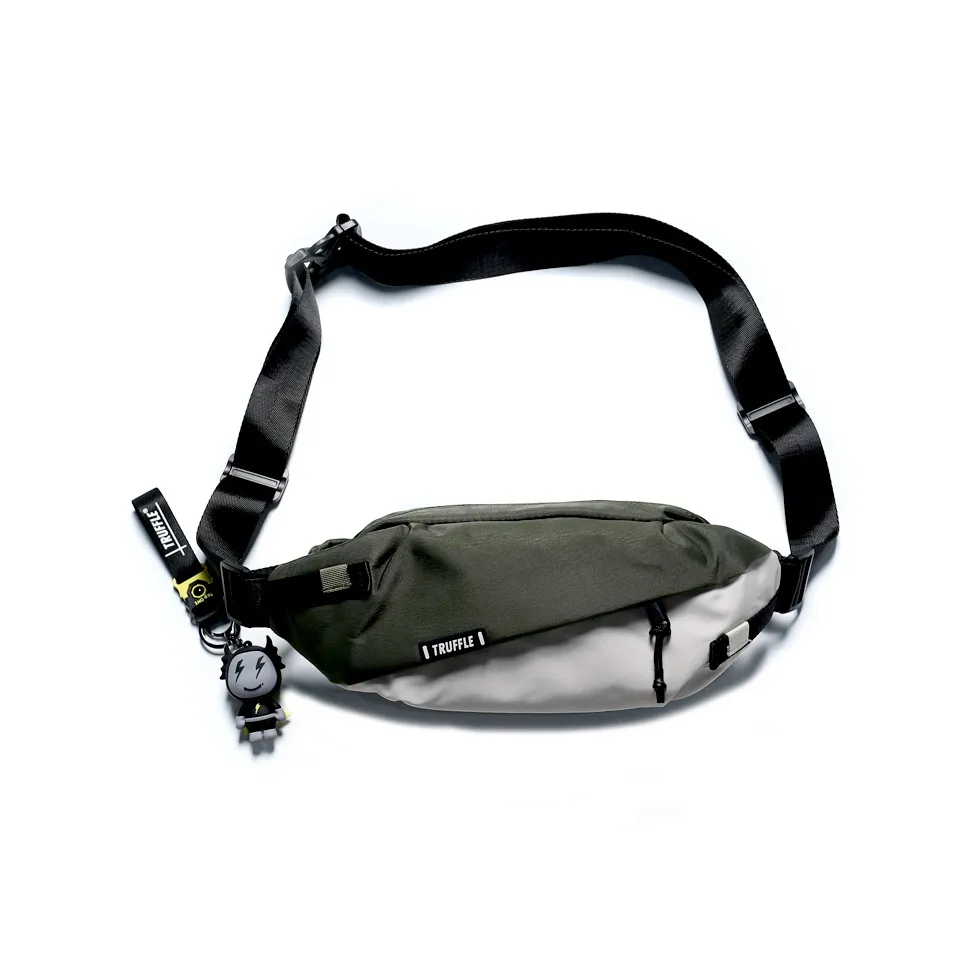 TRUFFLE Ткань Бананка Сумка через плечо Сумка через плечо Обычный Унисекс Многоцветный