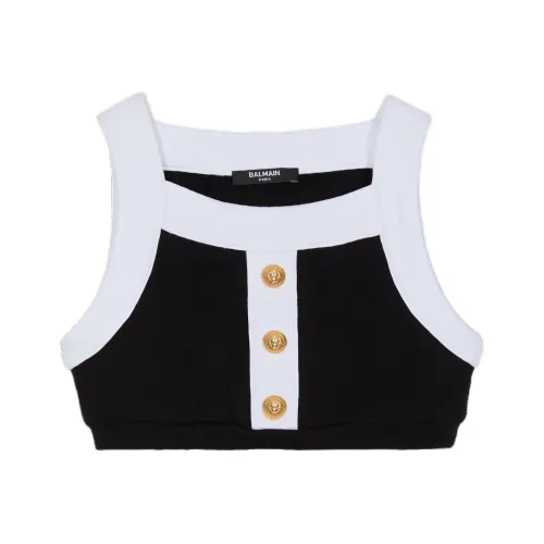 BALMAIN Черный Kids Жилет/Слинг