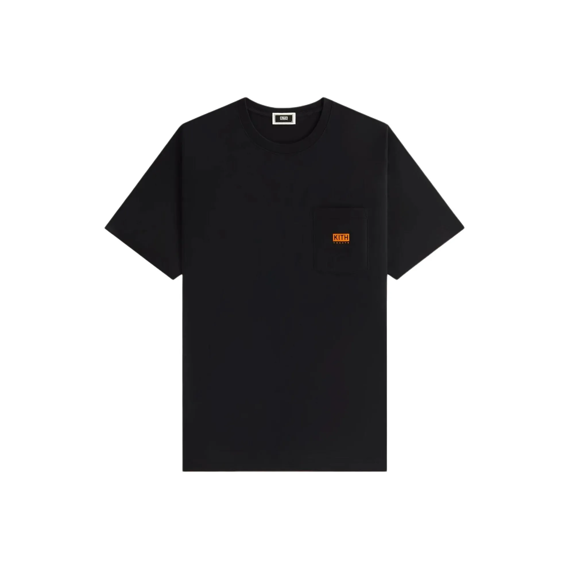 KITH Treats Series SS25 Pumpkin Pie Pocket T-Shirt Unisex Black
