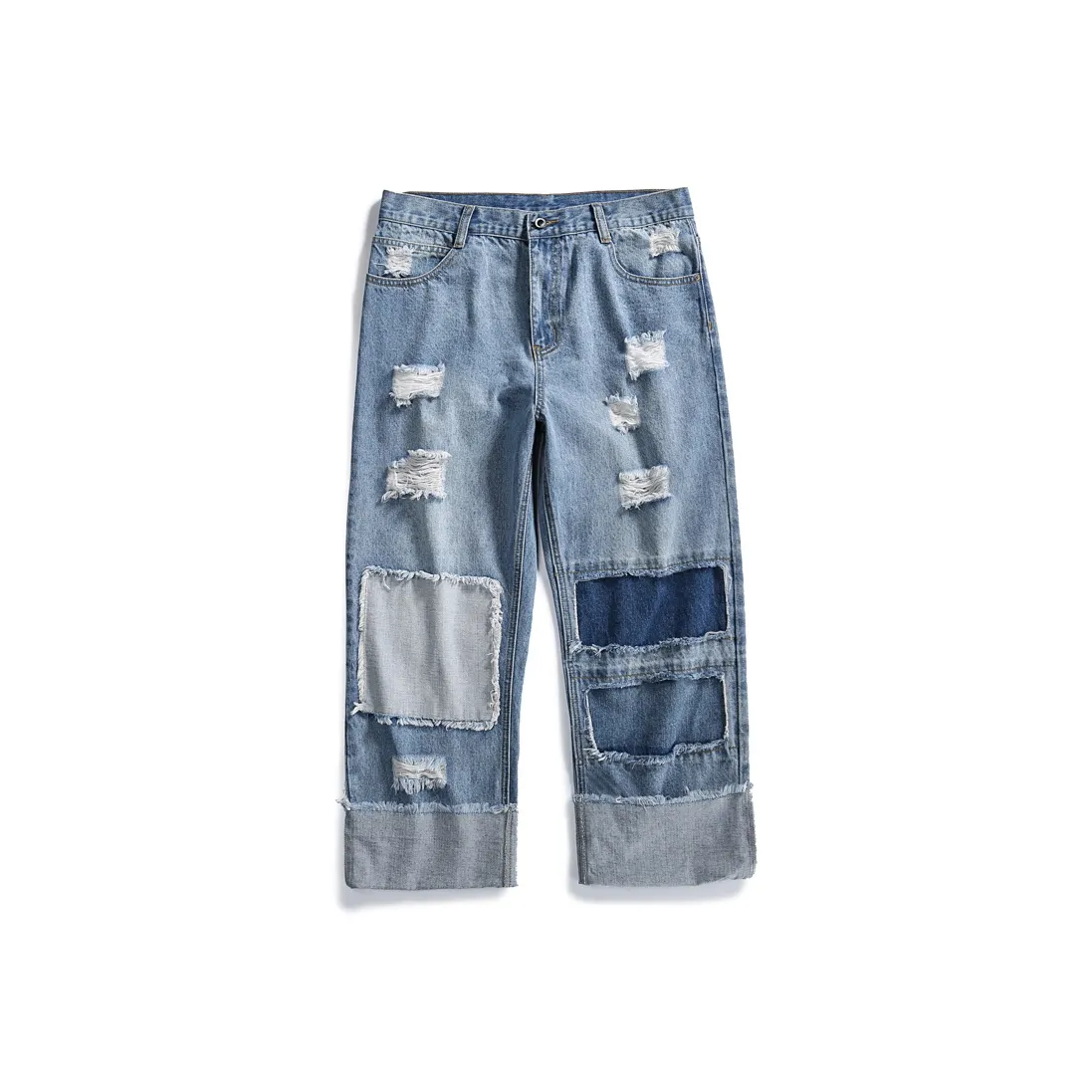 JUCY JUDY Синий Унисекс Джинсовые шорты