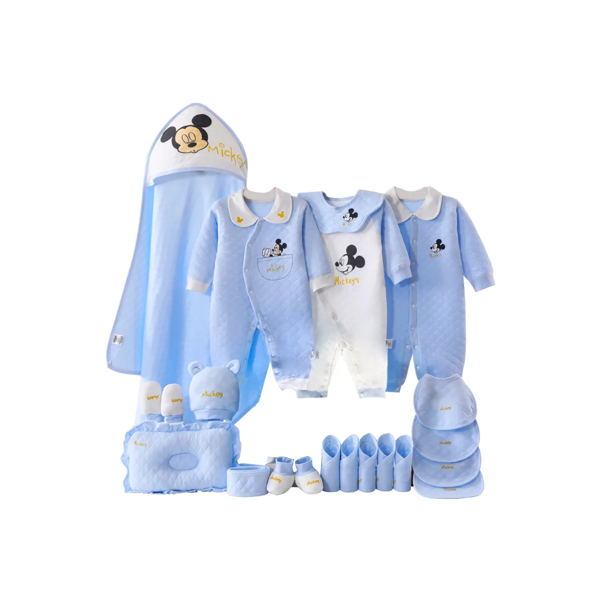 Disney Малыш Подарочная коробка Микки маус Синий Новорожденный и Детский сад