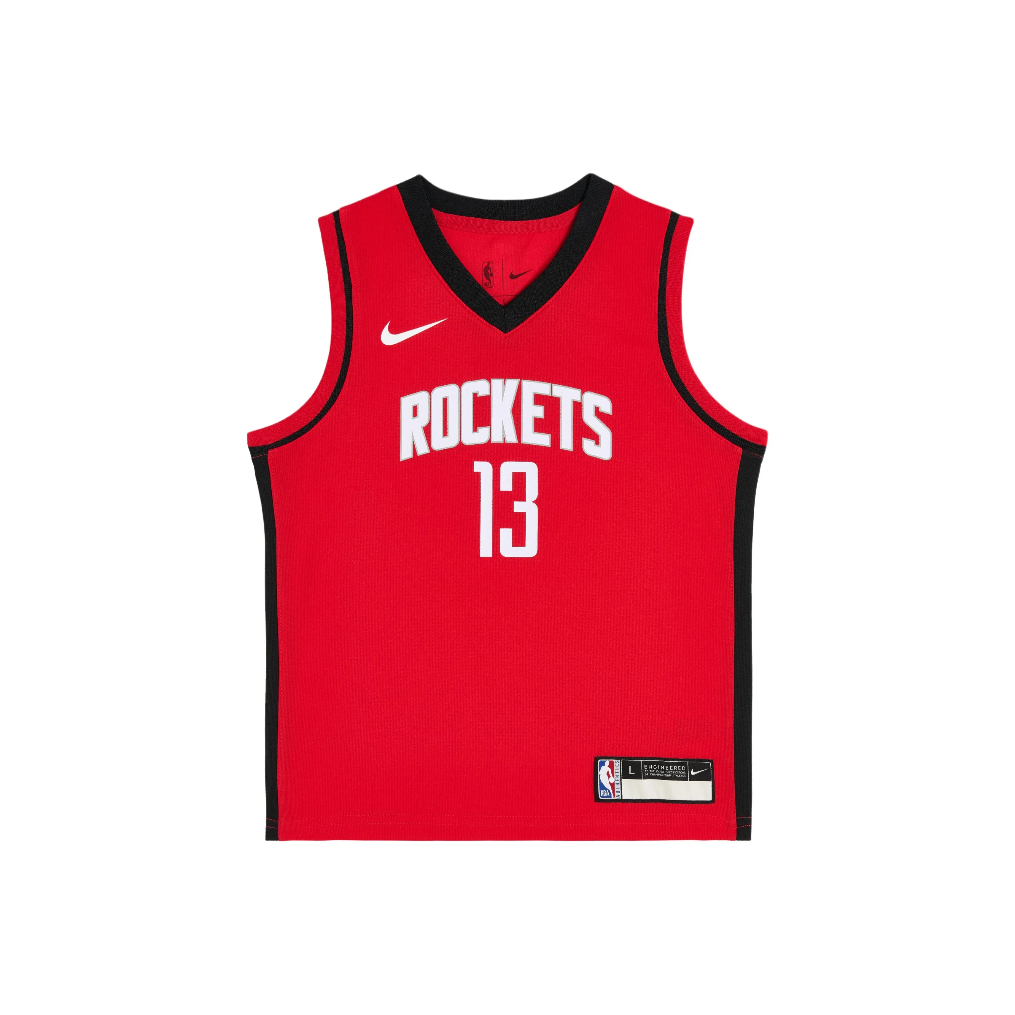 Nike x NBA Майка Houston Rockets Harden Ракета Красный для детей 3-7 лет
