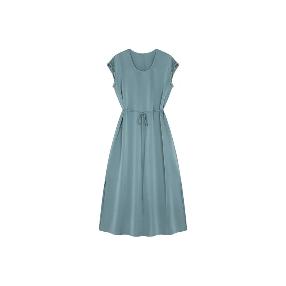 IHIMI Sleeveless Dresses Women's Glistening Blue