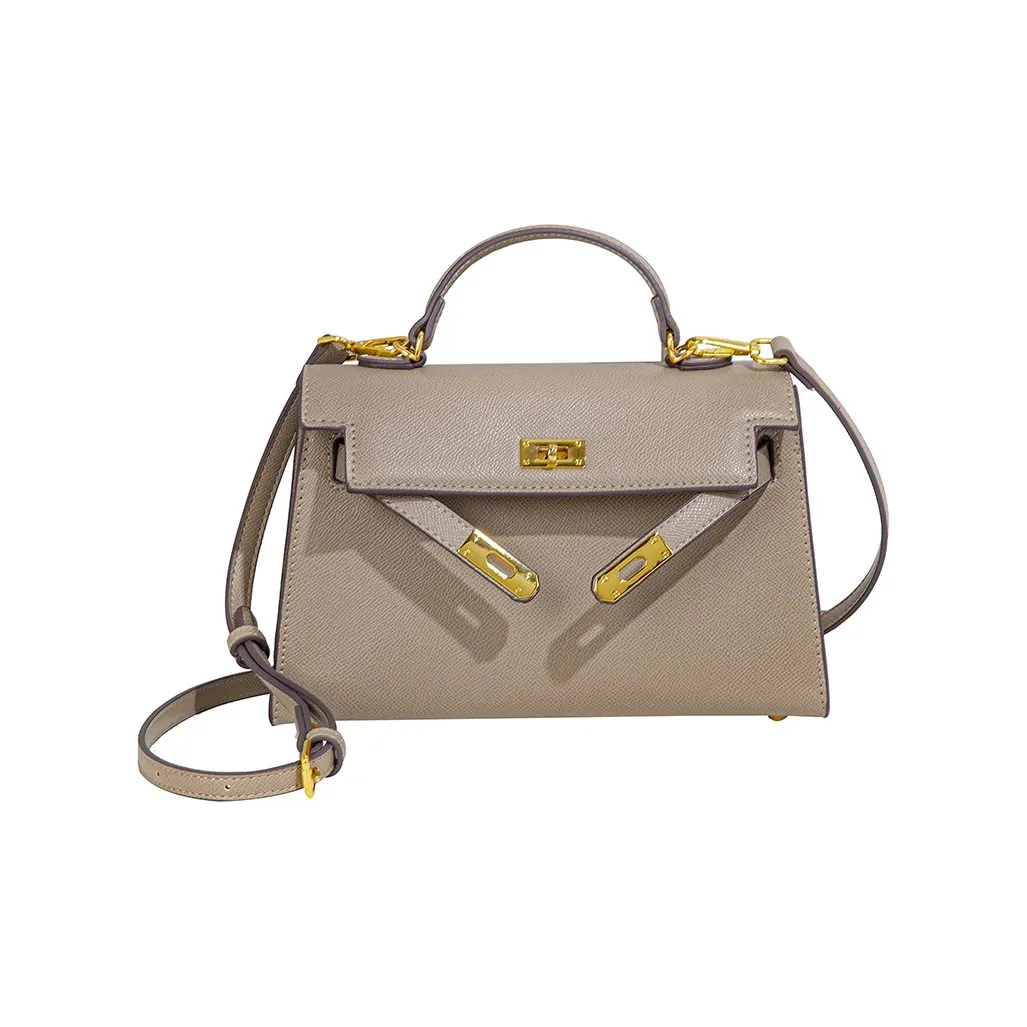 Bullrun Утонченная ткань сумка Kelly сумка через плечо сумка для женщин слоновая серый экрю черный