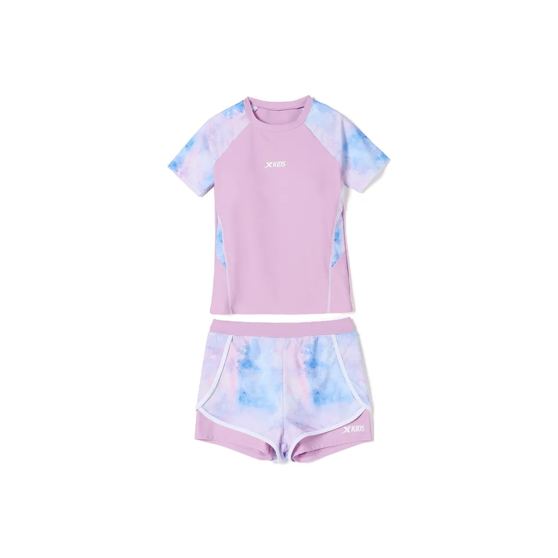 XTEP Детский купальник 2 предмета набор Таро фиолетовый для малышей