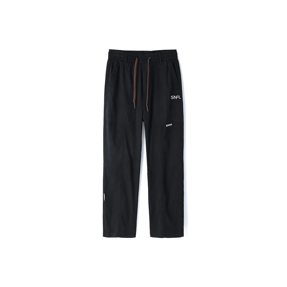 SNOW FLYING Jeans Unisex Pure Black