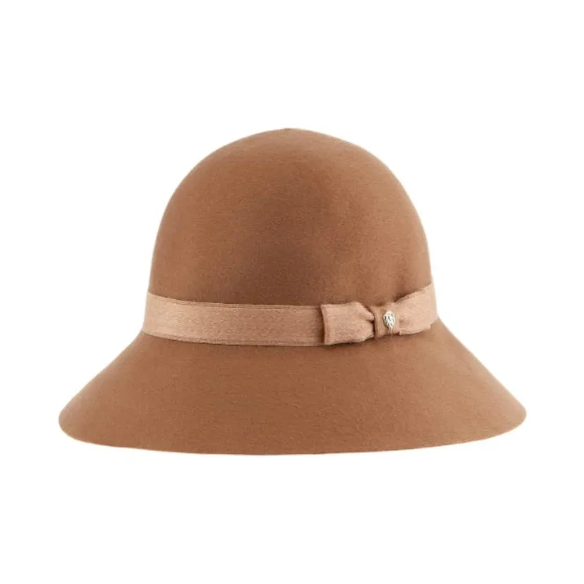 HELEN KAMINSKI Cashmere Bucket Hats Unisex Camel