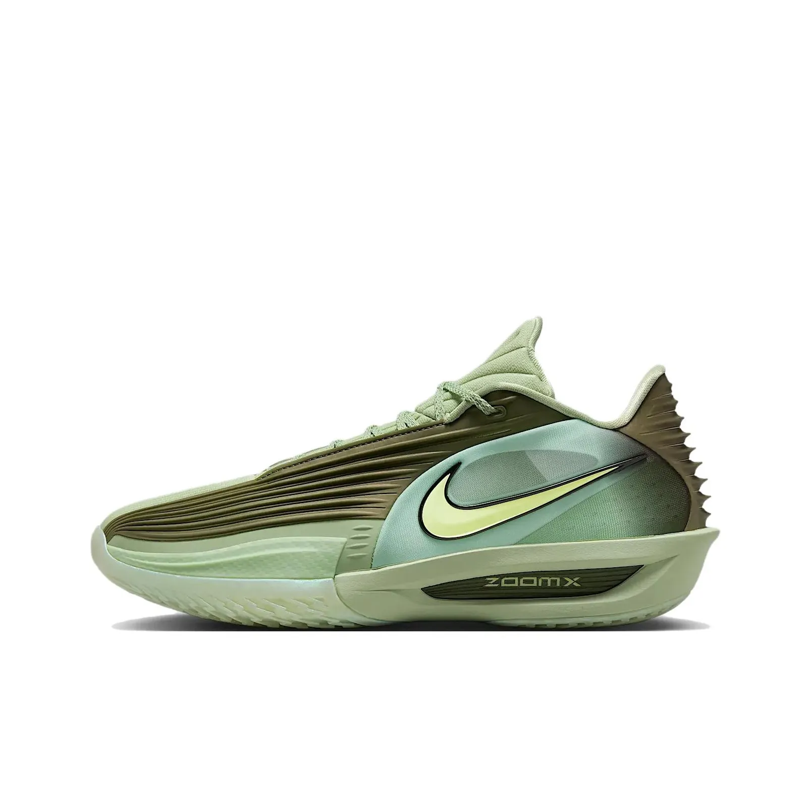 Nike G.T. Cut 3 Slip-Resistant Abrasion-Resistant Low-Top Basketball Shoes Unisex Green Найк G.T. Cut 3 Слип-Резистентный Устойчивый к Износу Низкие Баскетбольные Кроссовки Унисекс Зеленый