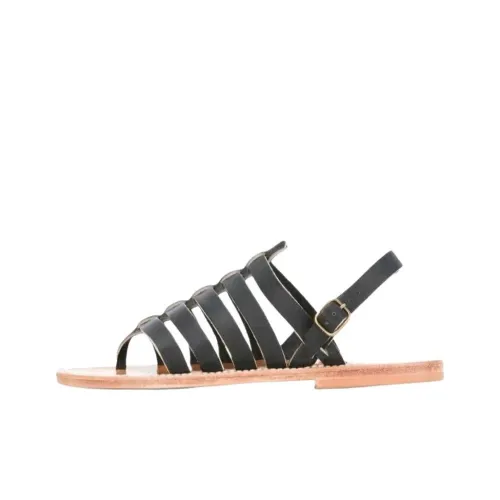 K Jacques St Tropez Сандалии в римском стиле, черные, женские