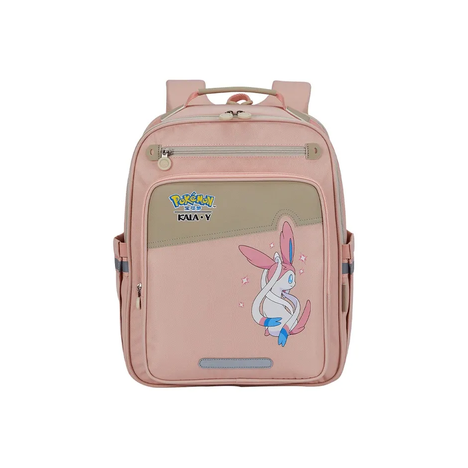 KALA·Y Pokémon Collaboration Ткань Синтетическая кожа Облако Рюкзак Детский