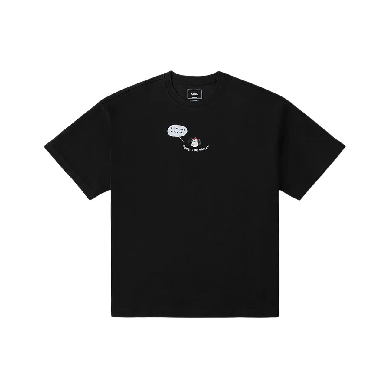 VANS x RIROO TEE SS T-Shirt Унисекс Черный