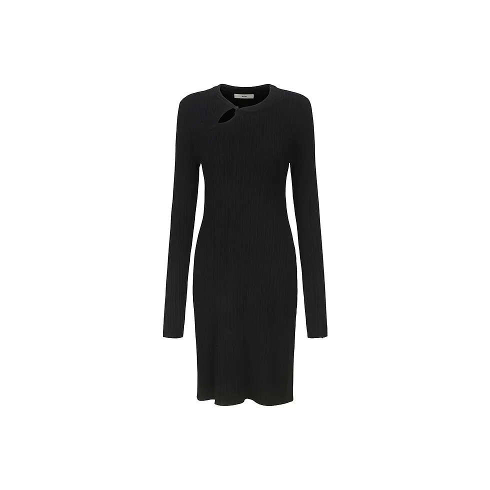 INITIAL Длинный рукав Платье Женское