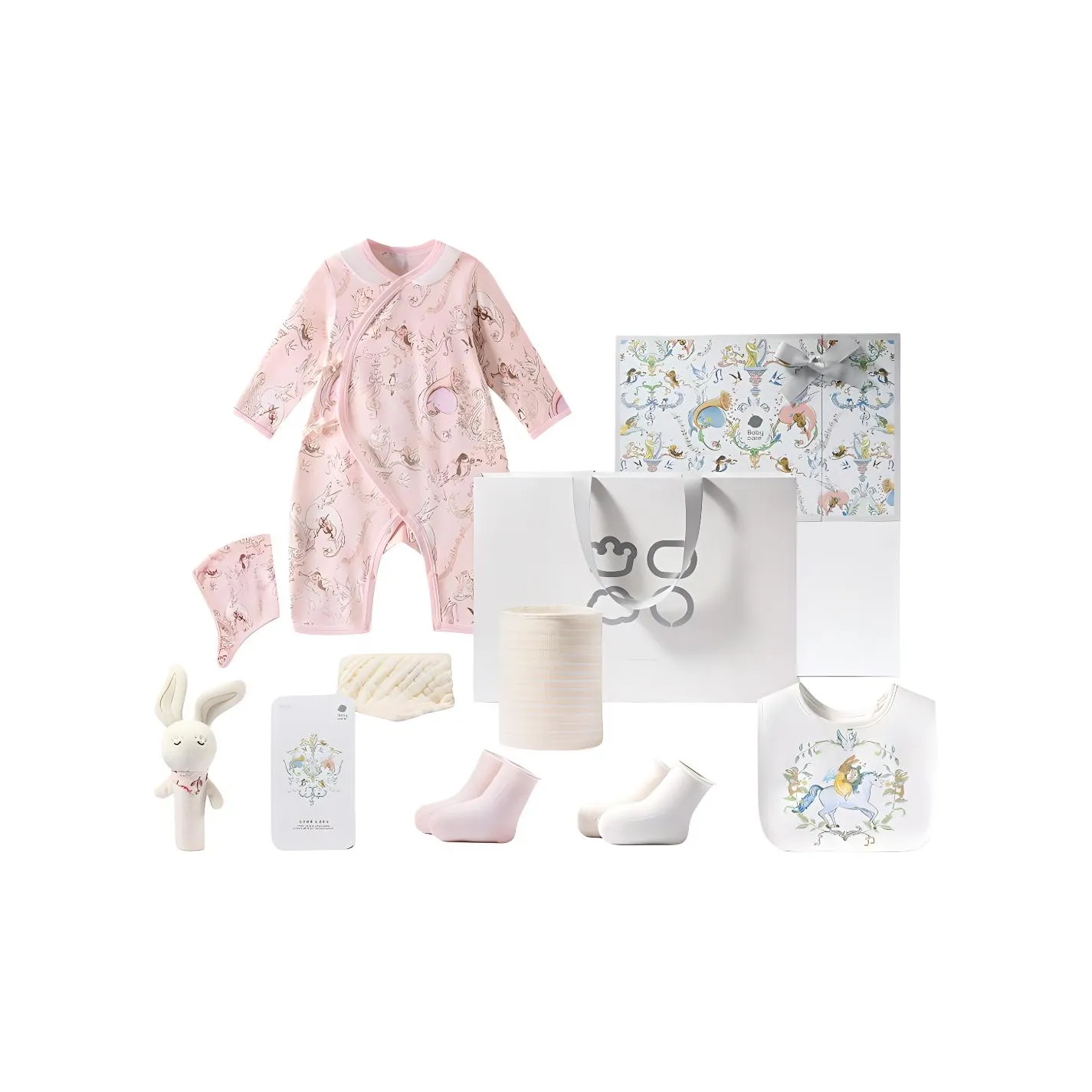 BABY CARE Детская подарочная коробка Starland Городской Розовый Новорожденный и Малыш