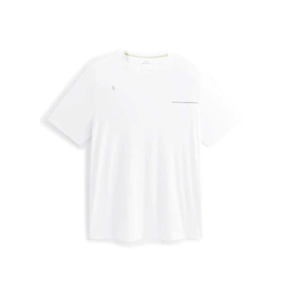 PEACEBIRD MEN Морозно-белый Зеленый 1 Мужская T-рубашка