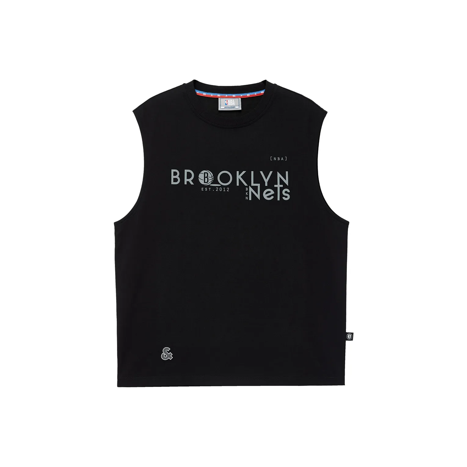 JACK&JONES Jack&Jonesxnba E40 Черные мужские майки