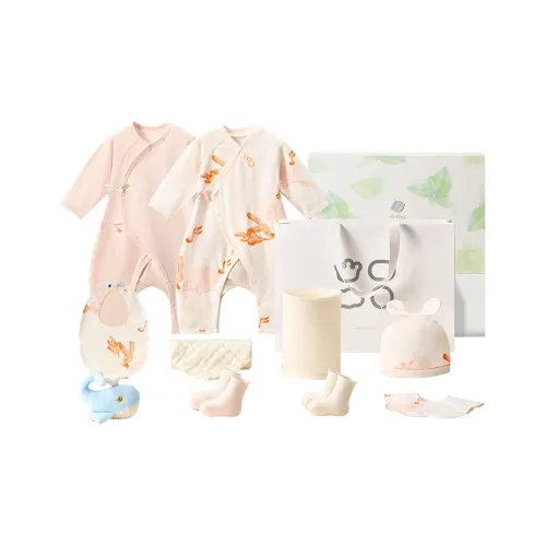 BABY CARE Круглый рога Movement Хаки Розовый Подарочные наборы для малышей