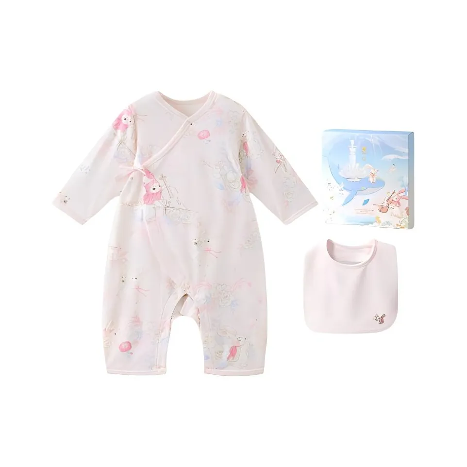 BABY CARE Детская подарочная коробка Скрипка Кролик Розовый Новорожденный и Малыш