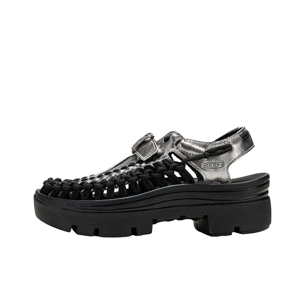 KEEN Anti Slip Wear Resistant River Trekking Shoes Unisex Black