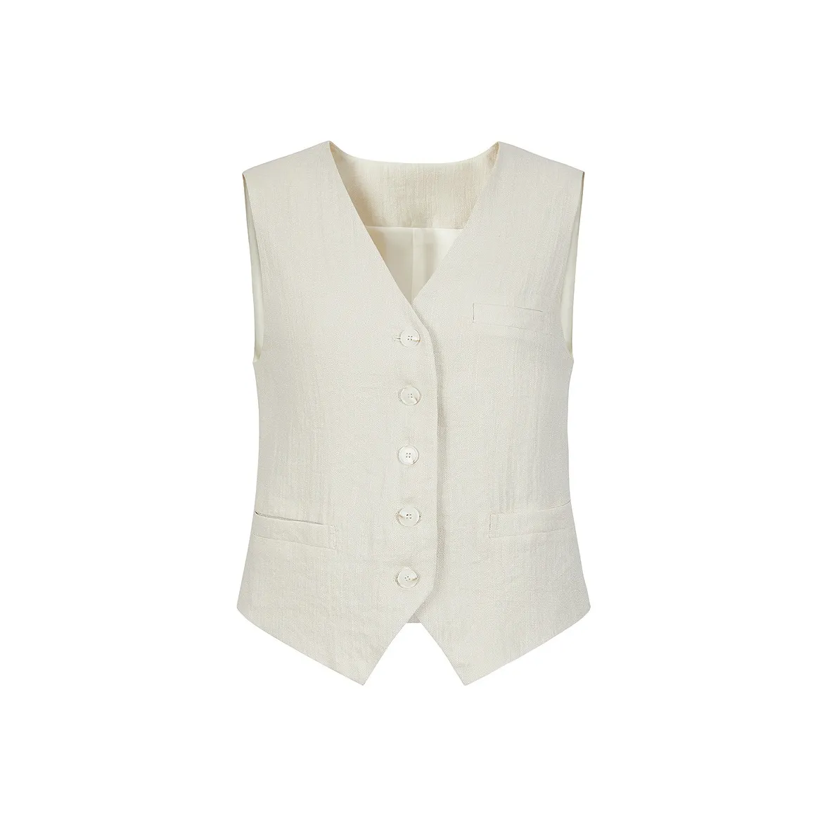 JZ. ANNAKRO Vests Women's Ecru