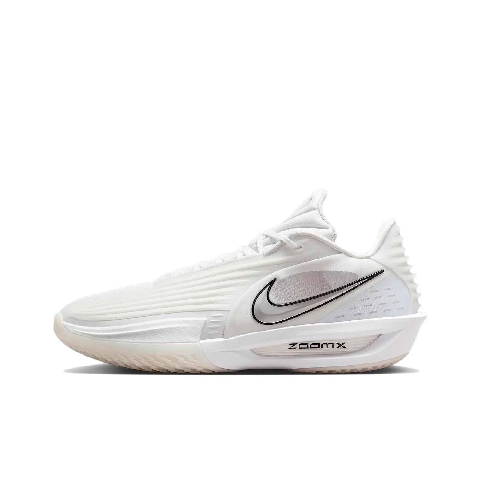 Nike G.T. Cut 3 Slip-Resistant Abrasion-Resistant Low-Top Basketball Shoes Unisex White