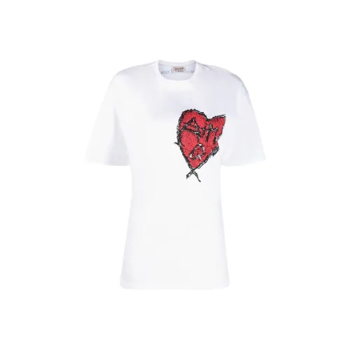 Alexander McQueen Белые Женские Футболки