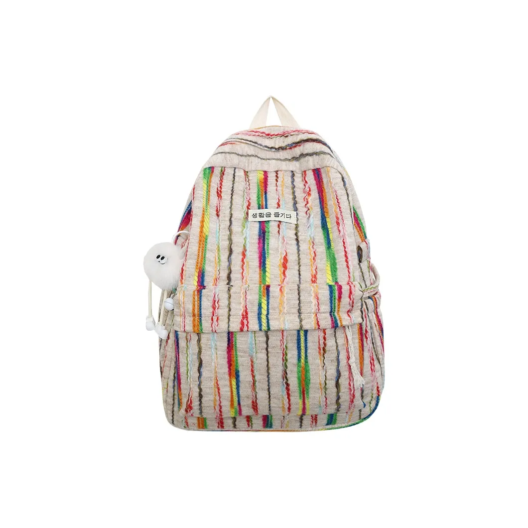 WICKBUEN Нейлон Рюкзак Унисекс Радужный