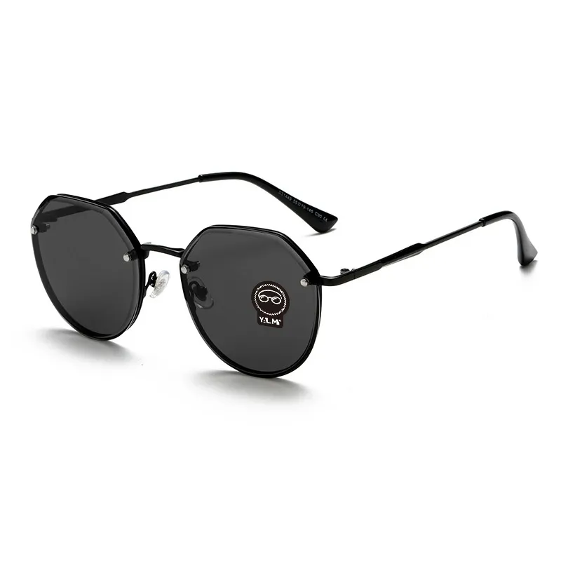 YALMY Metal Irregular Shape Sunglasses Women's
