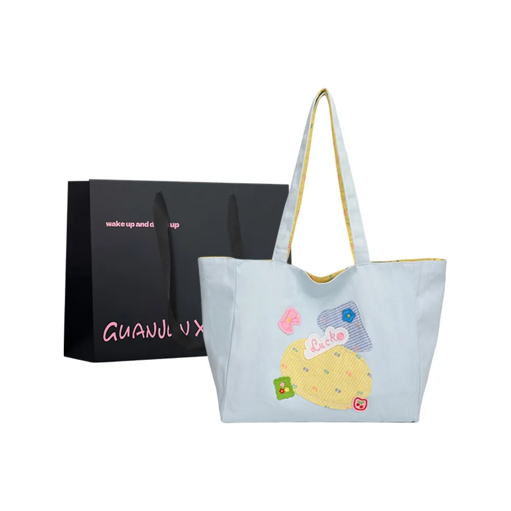 Champion Cub Холст Сумка через плечо Стандартная Детская Синяя LU Маленькая Собака