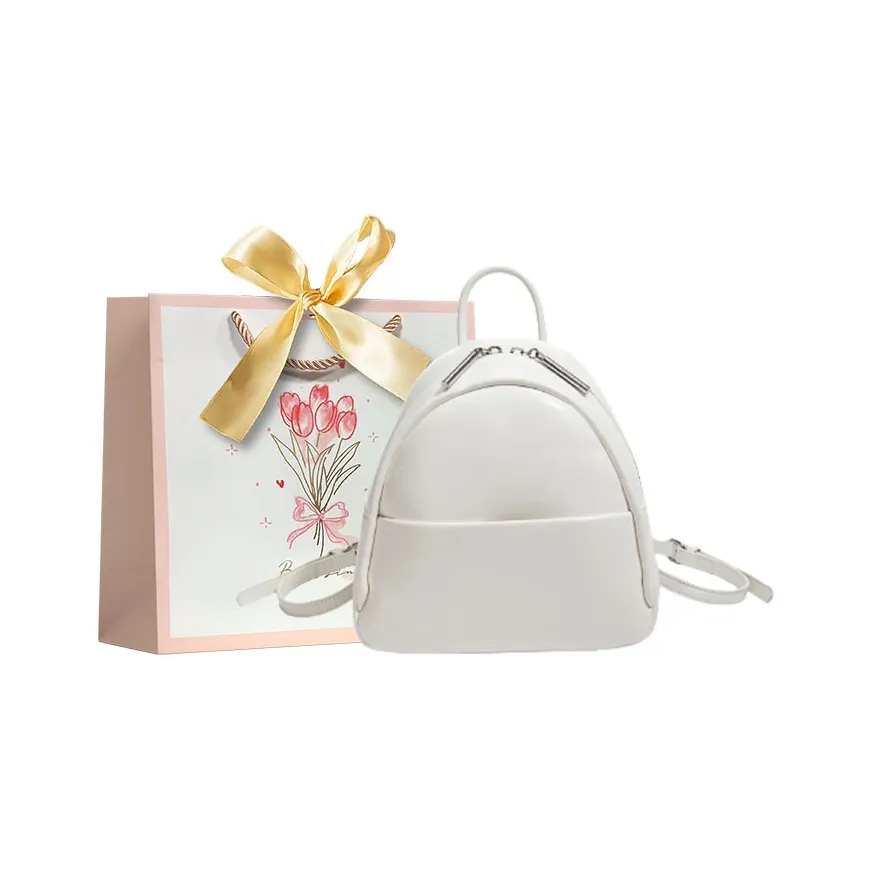 Champion Cub ПУ (полиуретан) Рюкзак Женские Экрю Серебристый Черный Розовый