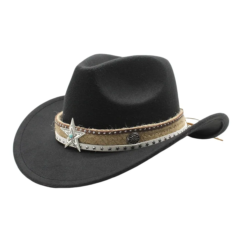 BEPOP Полиэстер Jazz Шляпа Кавалерская шляпа Унисекс