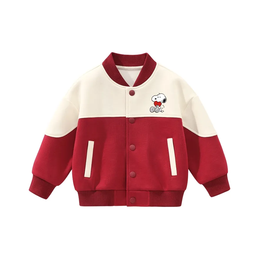 SNOOPY Бейсбольная куртка для детей 3-7 лет