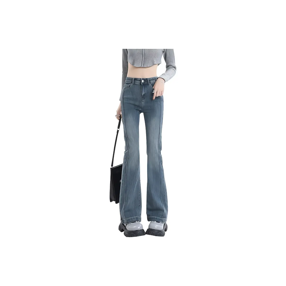 HELEH Jeans Women's Vintage Blue