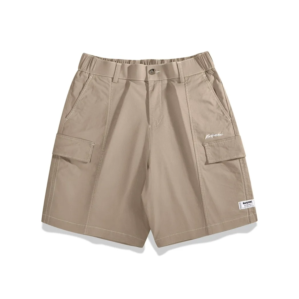FAIRWHALE Casual Shorts Men's Khaki