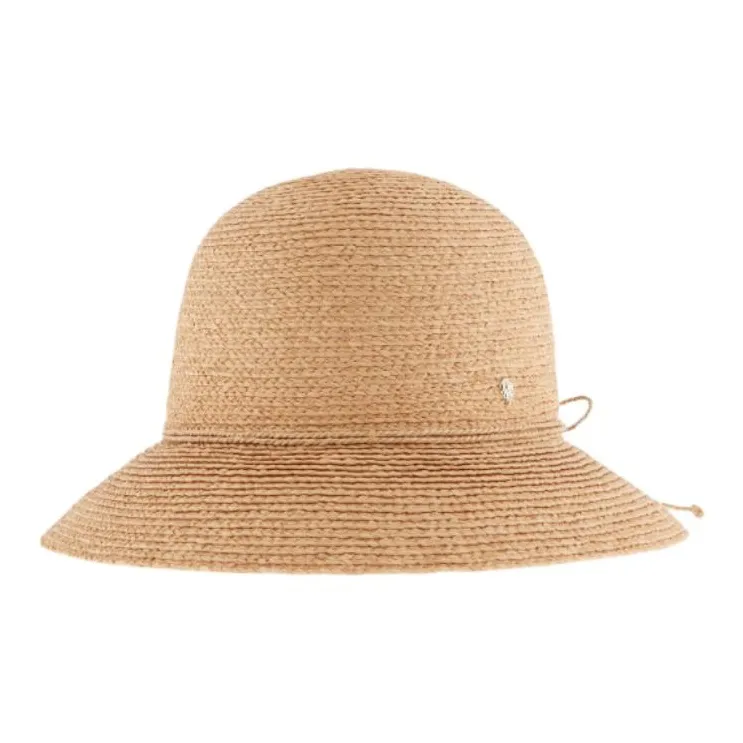 HELEN KAMINSKI Raffia Bucket Hats Unisex Beige