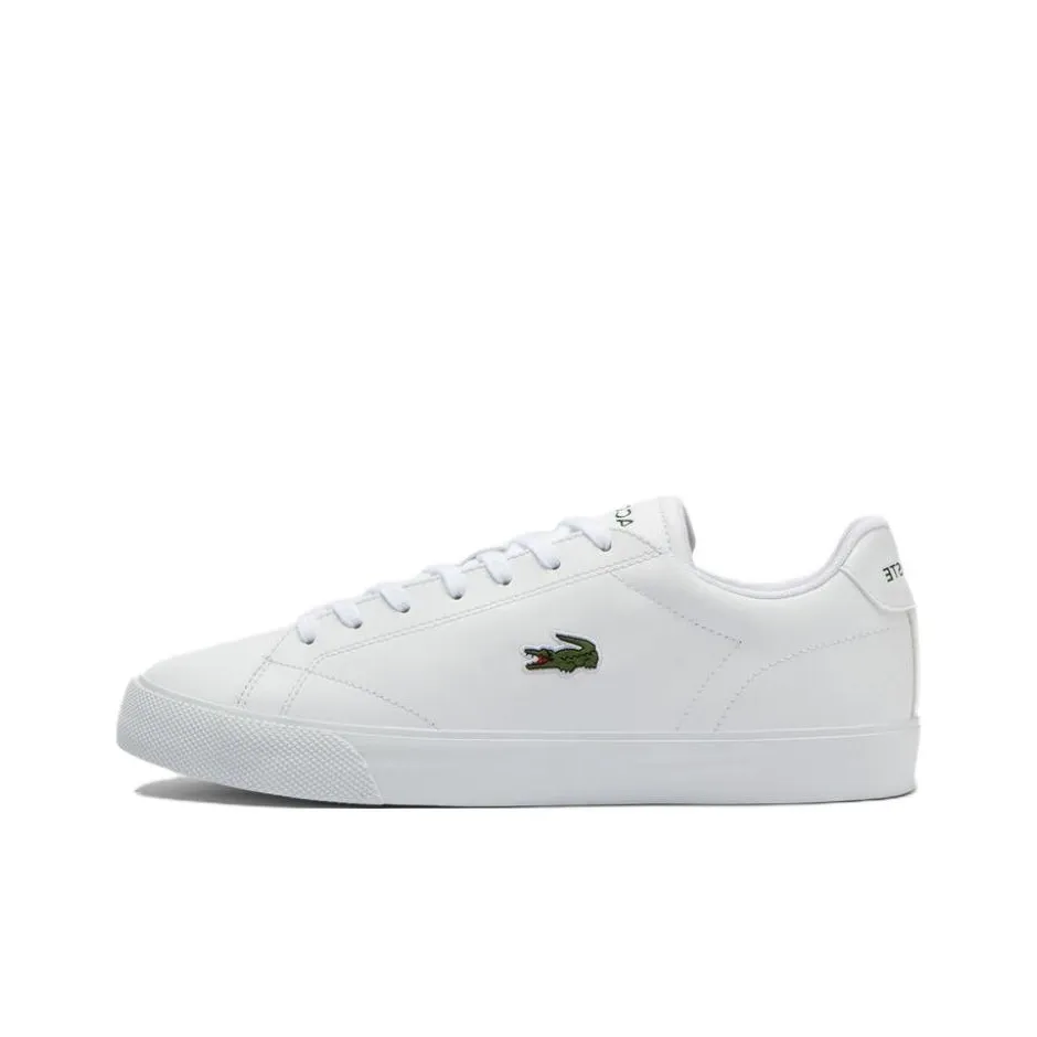 Lacoste Lerond Slip Resistant Abrasion Resistant Низкий Топ Скейтборд Кроссовки Мужские