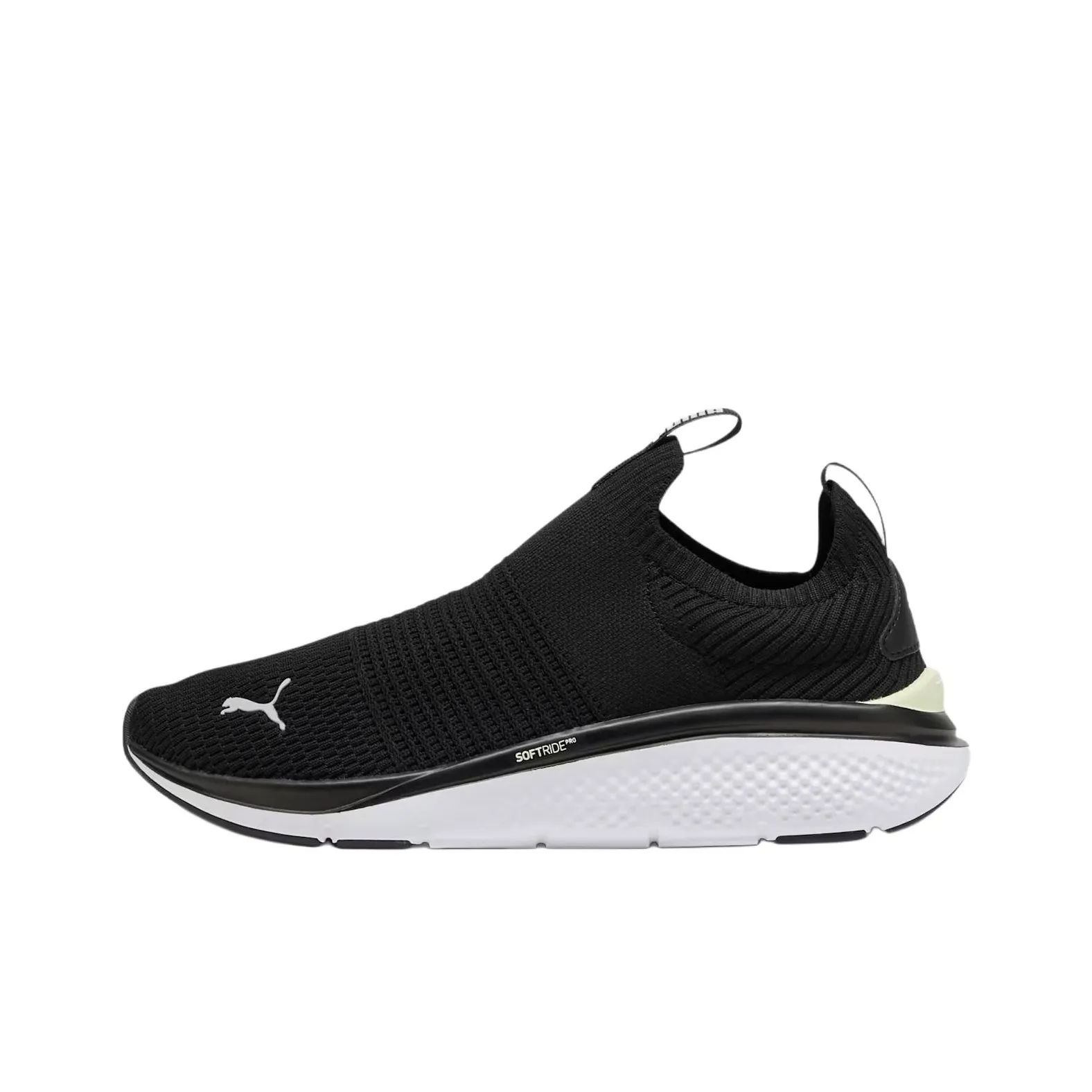 PUMA Softride Pro Slip-Resistant Abrasion-Resistant Low Top Casual Running Shoes Women's Black PUMA Softride Pro Противоскользящие устойчивые к истиранию низкий топ повседневные беговые кроссовки женские черные