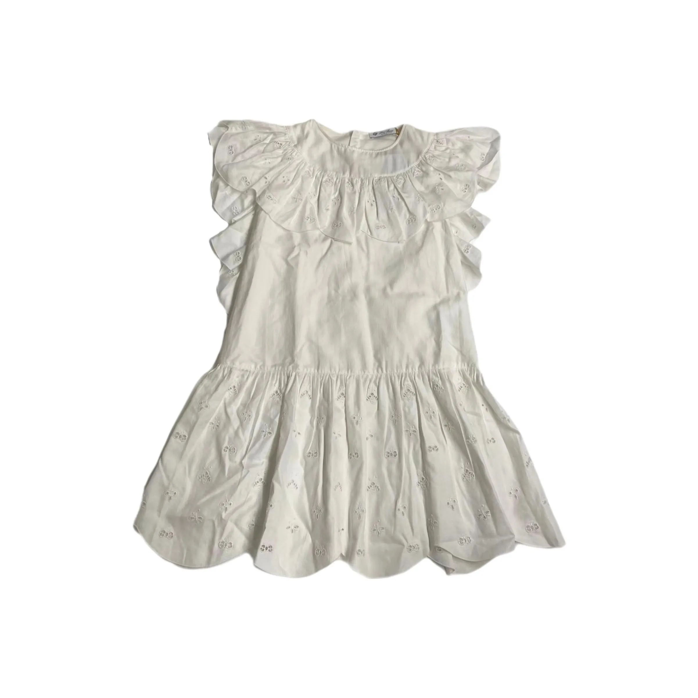 Loro Piana Белые Платья для Детей