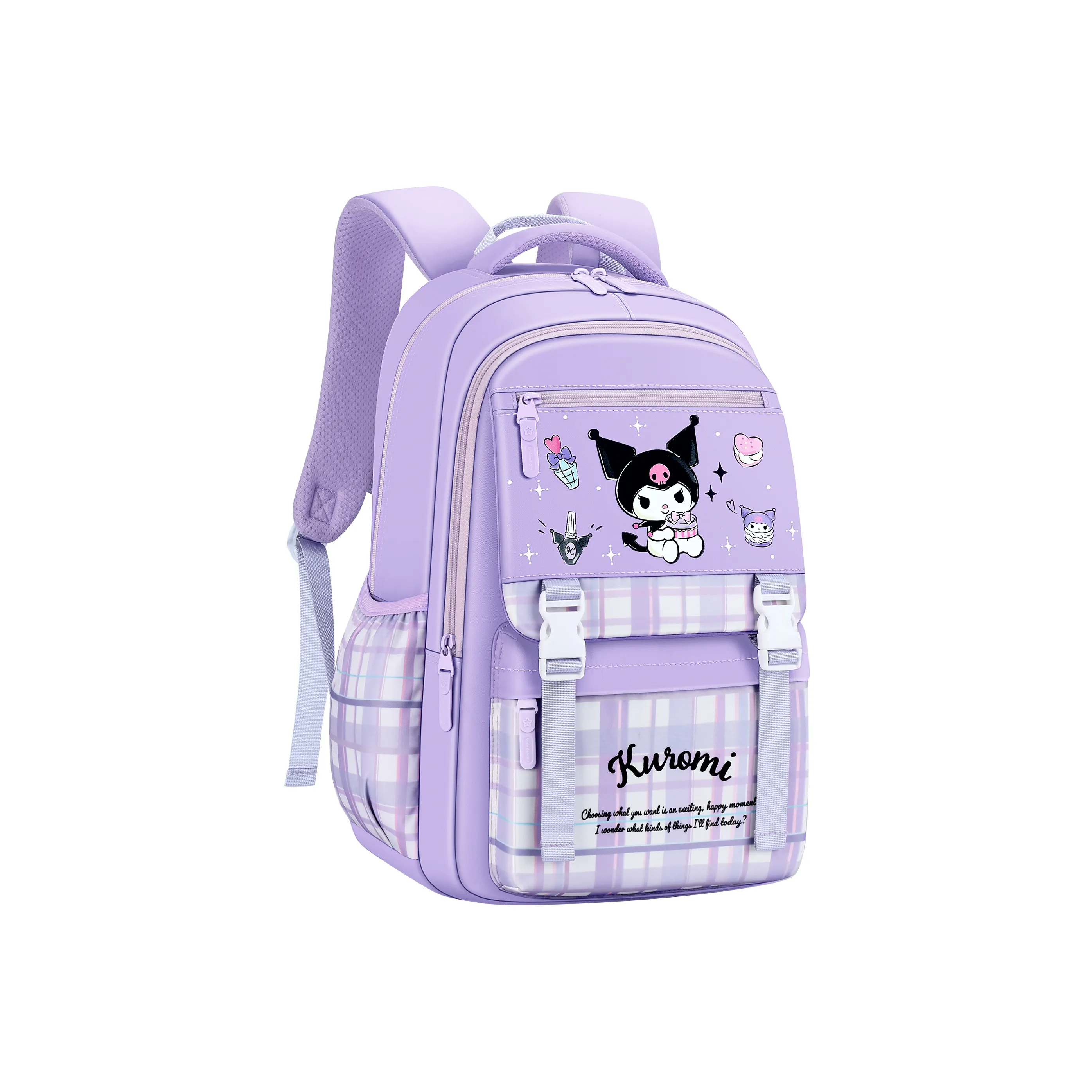 Hello Kitty Sanrio Series Полиэстер Kids Bag Standard Baby Purple Blue Black Pink